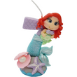 Load image into Gallery viewer, Mermaid themed candle #7 for cake top