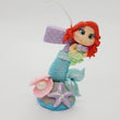 Load image into Gallery viewer, Mermaid themed candle #7 for cake top