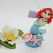 Load image into Gallery viewer, Mermaid themed candle #7 for cake top