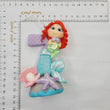 Load image into Gallery viewer, Mermaid themed candle #7 for cake top