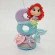 Load image into Gallery viewer, Mermaid themed candle #8 for cake top