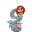 Load image into Gallery viewer, Mermaid themed candle #9 for cake top
