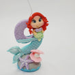 Load image into Gallery viewer, Mermaid themed candle #9 for cake top