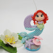 Load image into Gallery viewer, Mermaid themed candle #9 for cake top