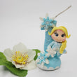 Load image into Gallery viewer, Blond Princess themed candle #1 for cake top