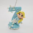 Load image into Gallery viewer, Blond Princess themed candle #7 for cake top