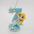 Load image into Gallery viewer, Blond Princess themed candle #7 for cake top