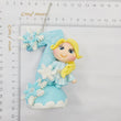 Load image into Gallery viewer, Blond Princess themed candle #7 for cake top