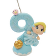 Load image into Gallery viewer, Cinderella themed candle #9 for cake top