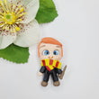 Load image into Gallery viewer, Ronald #493 Clay Doll for Bow-Center, Jewelry Charms, Accessories, and More