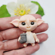 Load image into Gallery viewer, Dob #149 Clay Doll for Bow-Center, Jewelry Charms, Accessories, and More