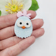 Load image into Gallery viewer, Spotted Chicken #531 Clay Doll for Bow-Center, Jewelry Charms, Accessories, and More