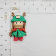 Load image into Gallery viewer, Ksenia #305 Clay Doll for Bow-Center, Jewelry Charms, Accessories, and More