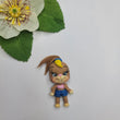 Load image into Gallery viewer, 333 Lolla Clay Doll for Bow-Center, Jewelry Charms, Accessories, and More