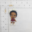 Load image into Gallery viewer, 396 Minenhle Clay Doll for Bow-Center, Jewelry Charms, Accessories, and More