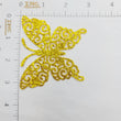 Load image into Gallery viewer, Gold Glitter E.V.A. Foam Wings/Butterflies for Crafts #16 – Set of 5 (3") – DIY Decorations