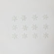 Load image into Gallery viewer, E.V.A. Glitter Snowflakes for Clays (set of 10) - 0.5" (in)