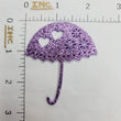 Load image into Gallery viewer, Glitter E.V.A. Foam Umbrellas for Crafts  – Set of 5 (2.5"x2.8") – DIY Decorations
