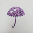 Load image into Gallery viewer, Glitter E.V.A. Foam Umbrellas for Crafts  – Set of 5 (2.5"x2.8") – DIY Decorations