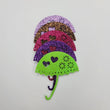 Load image into Gallery viewer, Glitter E.V.A. Foam Umbrellas for Crafts  – Set of 5 (2.5"x2.8") – DIY Decorations