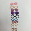 Load image into Gallery viewer, E.V.A. Various Glasses for Crafts (set of 10) - 0.75"-1.5" (in) - Mixed Colors