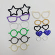 Load image into Gallery viewer, E.V.A. Various Glasses for Crafts (set of 10) - 0.75"-1.5" (in) - Mixed Colors