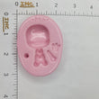 Load image into Gallery viewer, Snowman #2 Silicone Mold 789 MA