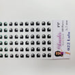 Load image into Gallery viewer, Adhesive Resin Eyes for Clays V.A.022 Lulu 48 Pairs(X-SM) 5.7MM -Multicolor