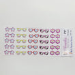 Load image into Gallery viewer, Adhesive Resin Summer Eye-Glasses for Clays V.A 25 Pairs (X-SM -PP) 2.6CM -Multicolor