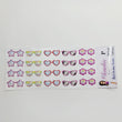Load image into Gallery viewer, Adhesive Resin Summer Eye-Glasses for Clays V.A 20 Pairs (SM -P) 3.0 CM -Multicolor