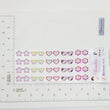 Load image into Gallery viewer, Adhesive Resin Summer Eye-Glasses for Clays V.A 20 Pairs (SM -P) 3.0 CM -Multicolor