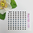 Load image into Gallery viewer, Adhesive Resin Eyes for Clays Multicolor STY R018 (X-SM / PP) 40 Pairs