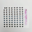 Load image into Gallery viewer, Adhesive Resin Eyes for Clays Multicolor STY R018 (X-SM / PP) 40 Pairs