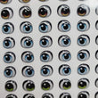 Load image into Gallery viewer, Adhesive Resin Eyes for Clays Multicolor STY R018 (SM / P) 40 Pairs