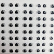 Load image into Gallery viewer, Adhesive Resin Eyes for Clays BLACK STY R061 PP 72Pairs
