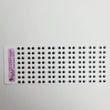 Load image into Gallery viewer, Adhesive Resin Eyes for Clays BLACK STY R061 PP 72Pairs