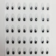 Load image into Gallery viewer, Adhesive Resin Eyes for Clays BLACK STY R007 P (SM) 40 Pairs