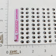 Load image into Gallery viewer, Adhesive Resin Eyes for Clays BROWN STY R018 (PP - X-SM)  72Pairs