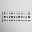 Load image into Gallery viewer, Adhesive Resin Eyes for Clays Multicolor STY R095 (P/SM) 64Pairs