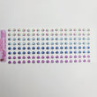 Load image into Gallery viewer, Adhesive Resin Eyeshadows for Clays Multicolor STY R116 (X-SM - PP) 72Pairs