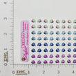 Load image into Gallery viewer, Adhesive Resin Eyeshadows for Clays Multicolor STY R116 (X-SM - PP) 72Pairs