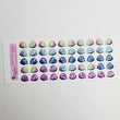 Load image into Gallery viewer, Adhesive Resin Eyeshadows for Clays Multicolor STY R116 (LG - G) 25 Pairs