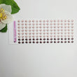 Load image into Gallery viewer, Adhesive Resin Eyeshadows for Clays Multicolor STY R092 (P / SM) 64 Pairs