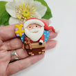 Load image into Gallery viewer, Noel in the Sky #433 Clay Doll for Bow-Center, Jewelry Charms, Accessories, and More