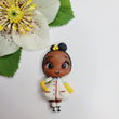 Load image into Gallery viewer, Jada #259 Clay Doll for Bow-Center, Jewelry Charms, Accessories, and More