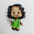 Load image into Gallery viewer, 086 Bruno Clay Doll for Bow-Center, Jewelry Charms, Accessories, and More