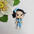 Load image into Gallery viewer, Peyton #675 Clay Doll for Bow-Center, Jewelry Charms, Accessories, and More