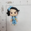 Load image into Gallery viewer, Peyton #675 Clay Doll for Bow-Center, Jewelry Charms, Accessories, and More