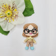 Load image into Gallery viewer, Priya Mangal #472 Clay Doll for Bow-Center, Jewelry Charms, Accessories, and More
