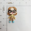 Load image into Gallery viewer, Priya Mangal #472 Clay Doll for Bow-Center, Jewelry Charms, Accessories, and More